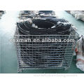 Wire storage container for rubber